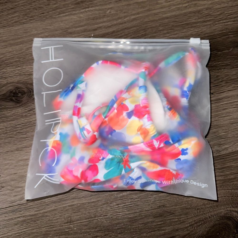 womens floral triangle bikini set size s - Picture 7 of 7